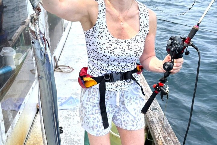 Une expérience de pêche en mer dans l'océan au plus près d'outre-mer
