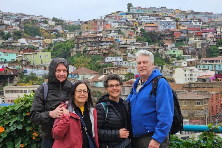Visite à pied à Valparaiso et Viña avec Déjeuner Départ à Santiago