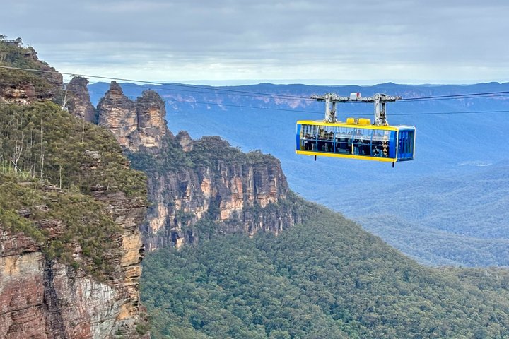 Blue Mountains privat tur fra Sydney, & Featherdale Aussie Animal Park Option