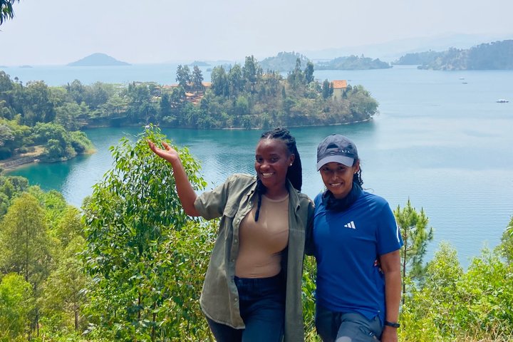 Kigali zum Kivu-See Tour Kaffeefarm Besuch und Bootsfahrt