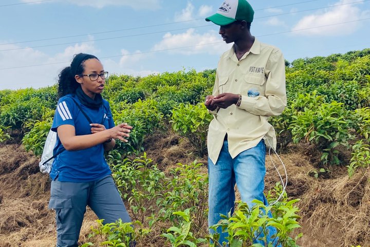 Kigali zum Kivu-See Tour Kaffeefarm Besuch und Bootsfahrt
