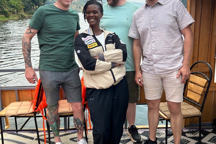 Kigali zum Kivu-See Tour Kaffeefarm Besuch und Bootsfahrt