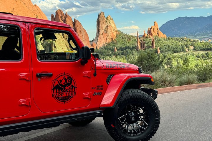 Colorado Springs: Garden of the Gods Luksus Jeep Tours