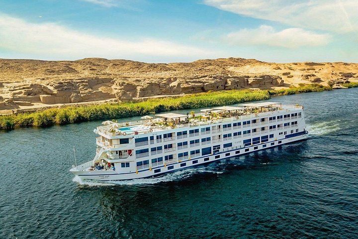 4 Tage Nilkreuzfahrt Assuan nach Luxor & Abu Simbel. Heißluftballon
