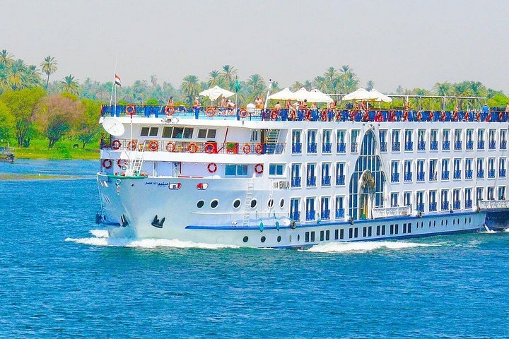 4 Tage Nilkreuzfahrt Assuan nach Luxor & Abu Simbel. Heißluftballon