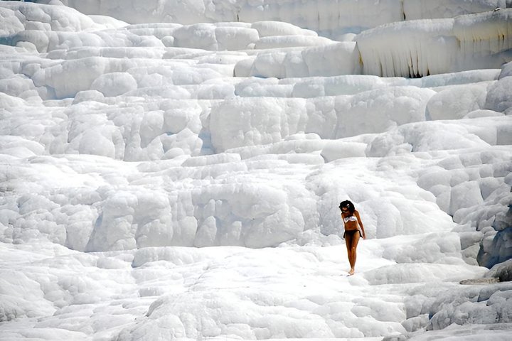 Turkije's Gouden Driehoek Tour : Pamukkale, Efeze, Cappadocië