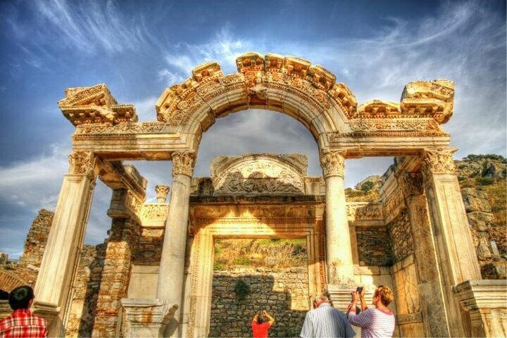 Turkije's Gouden Driehoek Tour : Pamukkale, Efeze, Cappadocië