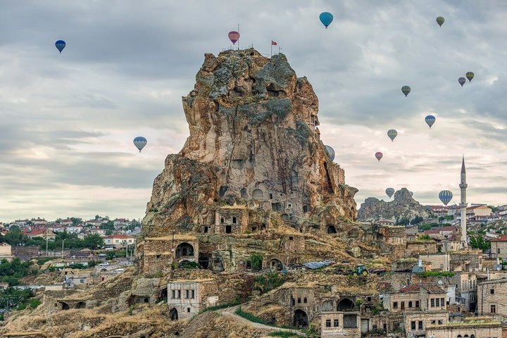 Turkije's Gouden Driehoek Tour : Pamukkale, Efeze, Cappadocië