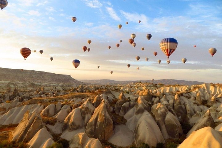 Turkije's Gouden Driehoek Tour : Pamukkale, Efeze, Cappadocië