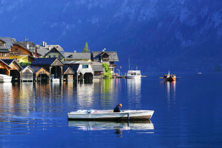 Tour a pie por Hallstatt con audioguía en tu smartphone