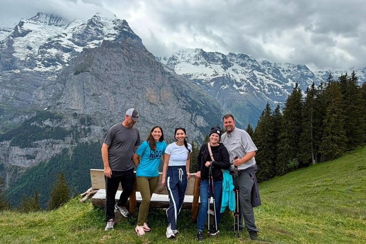 Wanderung Lauterbrunnen-Murren inkl. Trummelbach Wasserfälle Besuch
