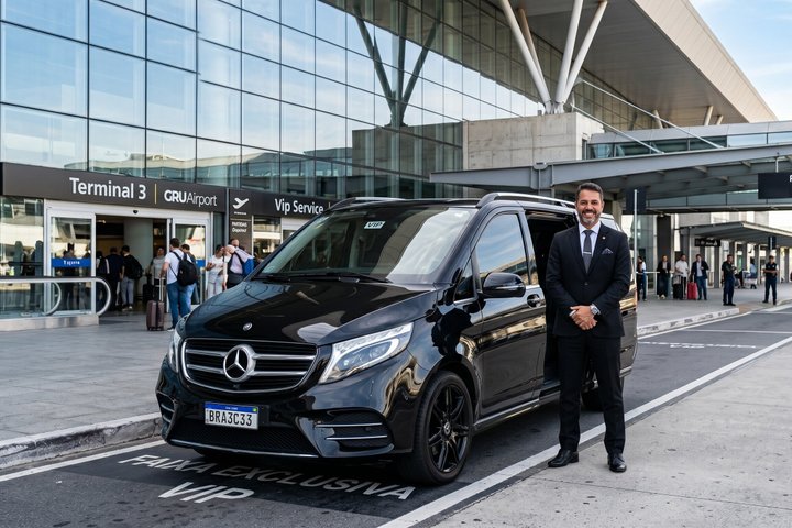 São Paulo : GRU Flughafen Privater Transfer zum/vom Stadtzentrum