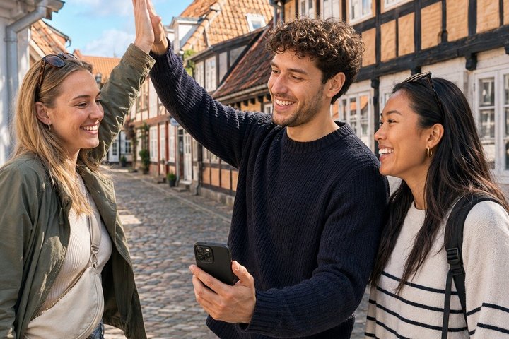 Aalborgs hemligheter: Självguidad skattjakt och promenadrunda