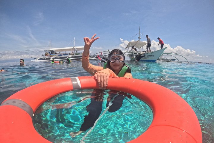 Bohol Balicasag Snorkelen en Maagdeneilandhoppen met Lunch
