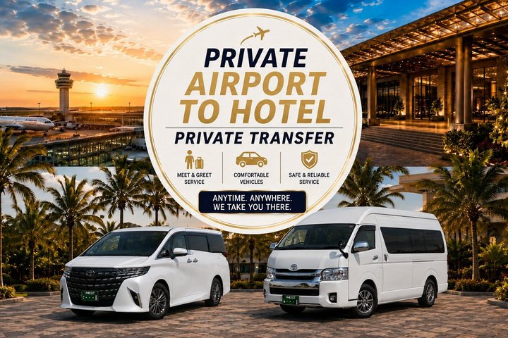 Transfer mellan Naha Airport (OKA) och ert hotell (Engelsk chaufför)