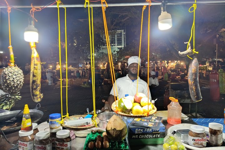 Tour a piedi serale di Stone Town con visita ai mercati alimentari
