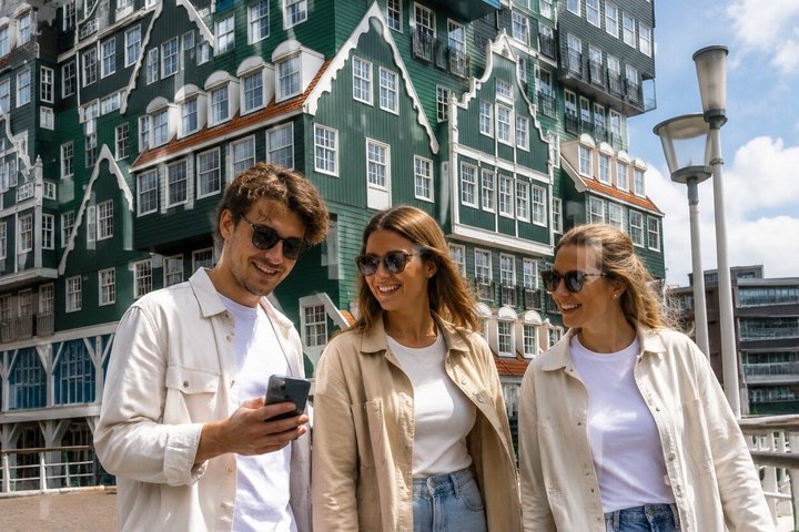 Segreti di Zaandam: Caccia al tesoro guidata da sé e tour a piedi