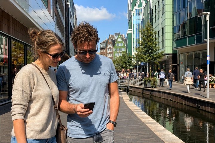 Segreti di Zaandam: Caccia al tesoro guidata da sé e tour a piedi