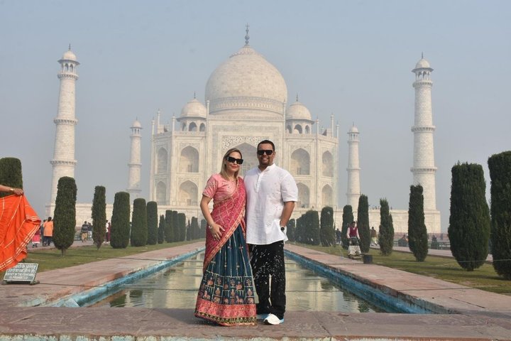 Von Delhi Taj Mahal Agra Ganztägige private Tour