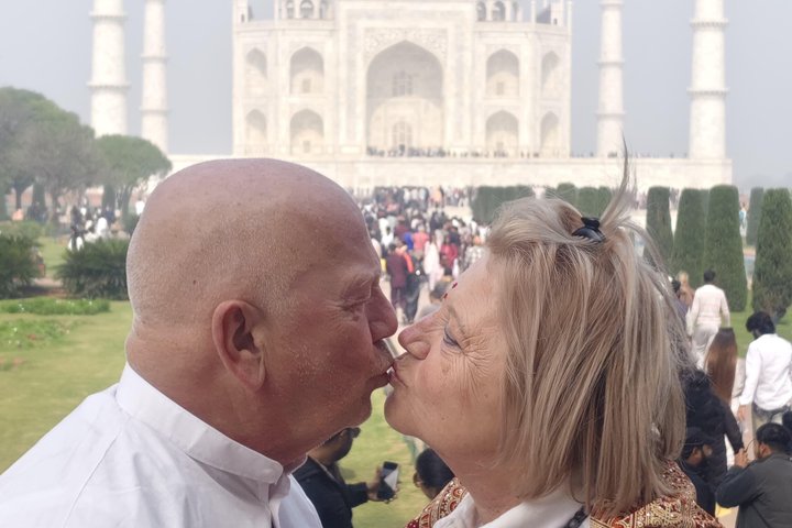 Von Delhi Taj Mahal Agra Ganztägige private Tour