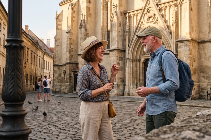 Privé culturele wandeltocht door de oude binnenstad van Sopron