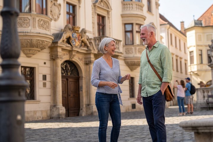 Privé culturele wandeltocht door de oude binnenstad van Sopron