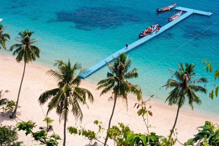 Ang Thong National Marine Park Speedboat från Koh Samui