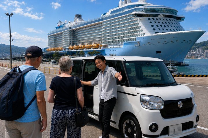 Tour en coche privado con guía local en Nagasaki