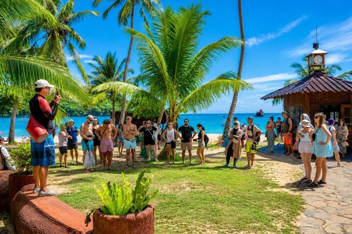Excursão de lancha pelo Parque Nacional Marinho Ang Thong saindo de Koh Phangan