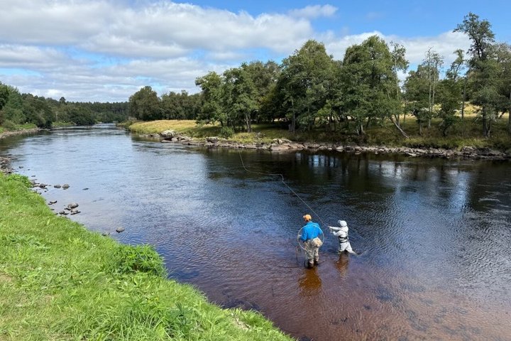 River Spey Laks fiskeri og Spey Casting oplevelse