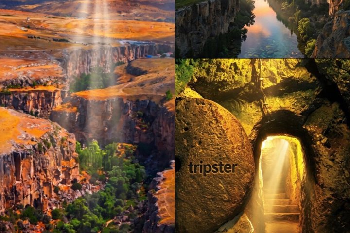 Visite verte de la Cappadoce avec le lac Derinkuyu Nar et la vallée de l'Ihlara