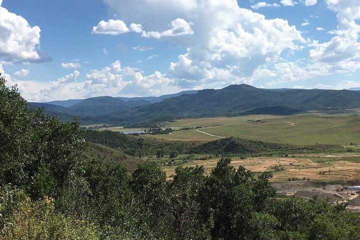 Aventura en tirolina en Steamboat Springs