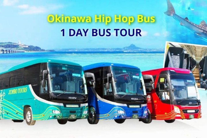 Okinawa HIPHOP-BUSS En kurstur|Churaumi Aquaium, Kori Island
