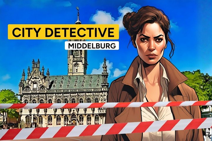 Gioco di detective in città e tour a piedi di Middelburg guidato autonomamente
