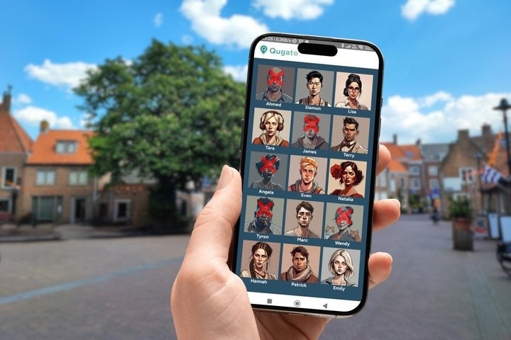 Gioco di detective in città e tour a piedi di Middelburg guidato autonomamente