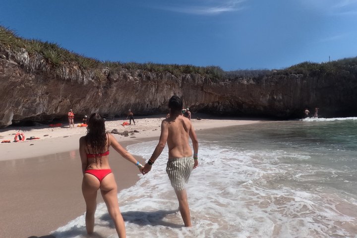 Marietas Inseln versteckter Strand Tour von Sayulita