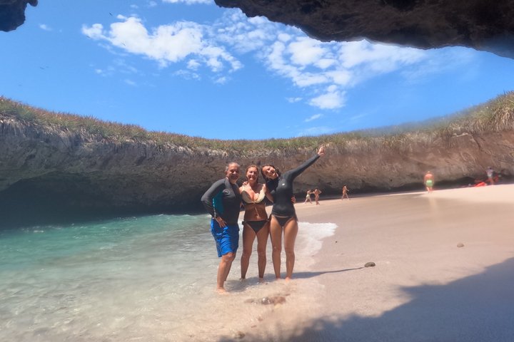 Marietas Inseln versteckter Strand Tour von Sayulita