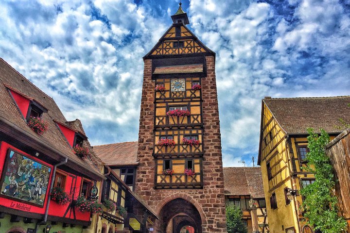 En halvdagstur til Alsace-landsbyer og vingårder med start fra Colmar