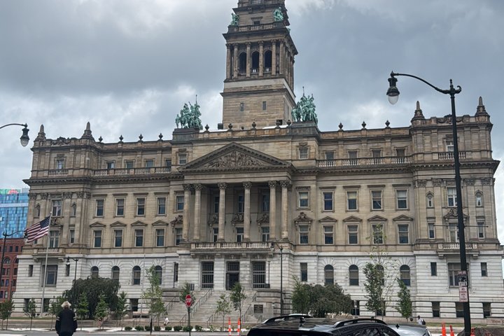 Detroit Begeleide Pedicab Tour Verken de stad in comfort