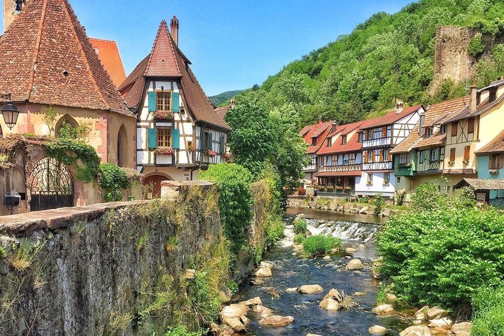 En halvdagstur til Alsace-landsbyer og vingårder med start fra Colmar