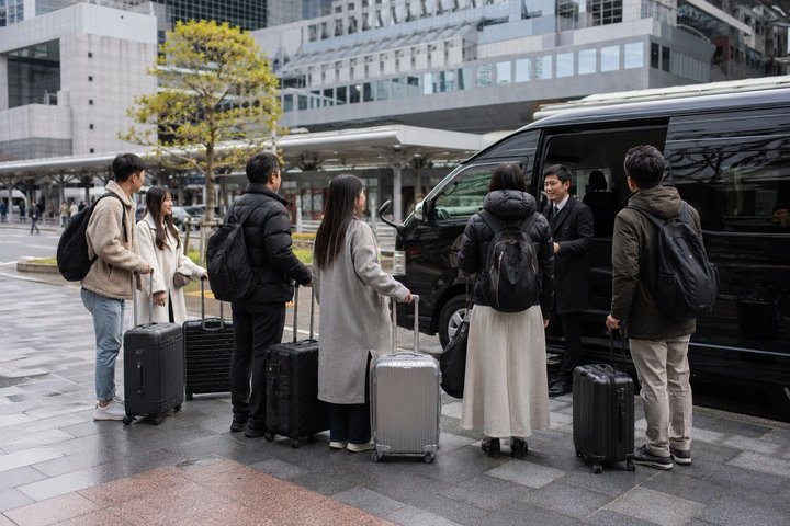 関西空港から大阪または京都へのプライベート送迎