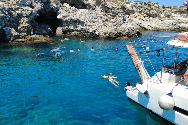 Catamaran Cruises Rhodos - Cruise van 6 uur ALL INCLUSIEF