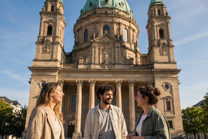 Segreti di Mannheim: Caccia al tesoro guidata da sé e tour a piedi