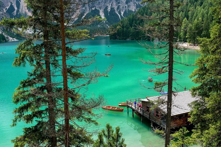 Excursion d'une journée dans les Dolomites depuis Venise, avec le lac Braies et les Tre Cime