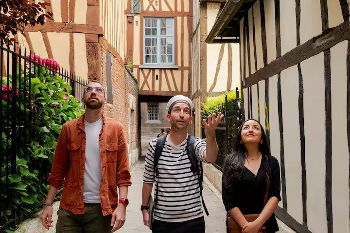 Tour guidato per piccoli gruppi della storia segreta di Rouen
