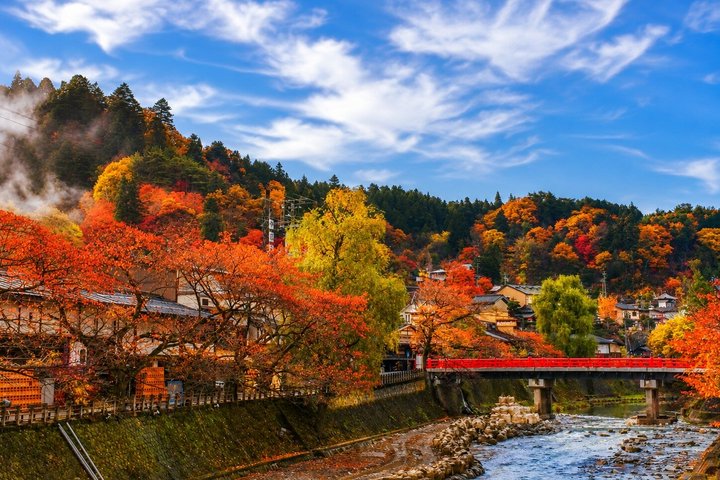 Shirakawago & Takayama busstur från Nagoya w / valfri lunch