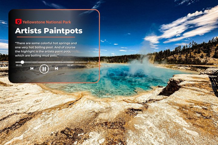 Självguidad ljudfärdstur i Yellowstone National Park