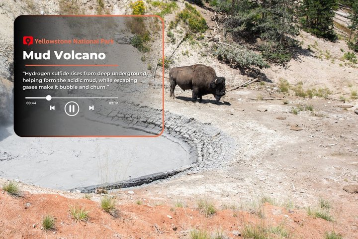 Självguidad ljudfärdstur i Yellowstone National Park