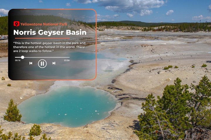 Självguidad ljudfärdstur i Yellowstone National Park