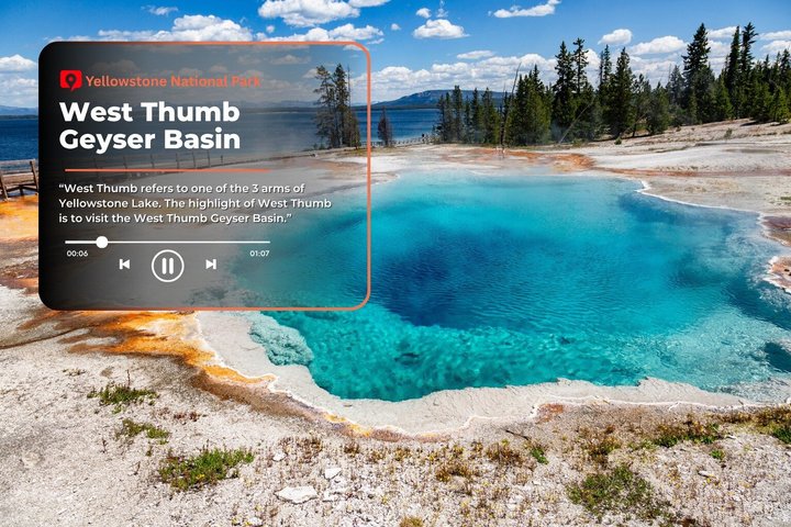 Självguidad ljudfärdstur i Yellowstone National Park